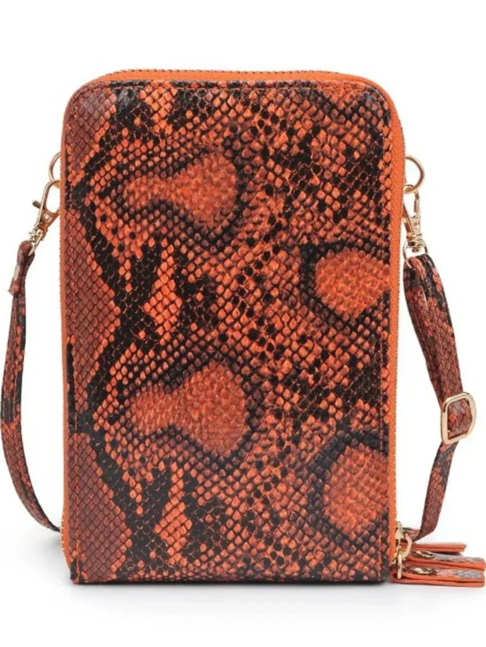 NWOT Urban Expressions Women's Vegan Leather Phone Case Wallet Crossbody Bag